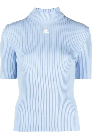 Courrèges Reedition rib-knit sweater