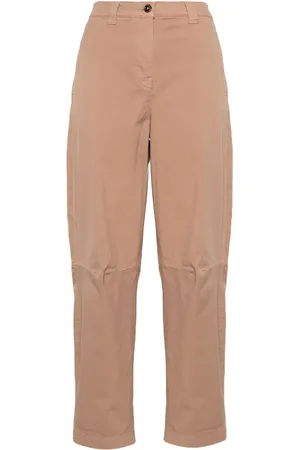 Pinko High-waist cropped trousers