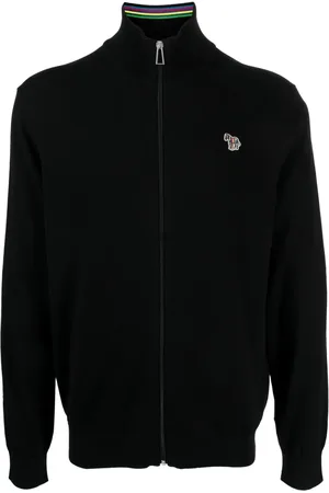 Paul Smith Logo-appliqu?? organic cotton jacket