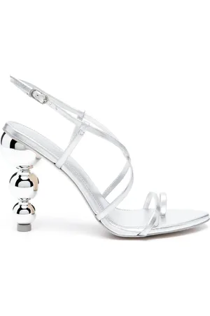 Cult Gaia Robyn 105mm laminated-leather sandals