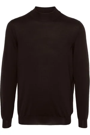 Kiton High-neck cashmere-silk jumper