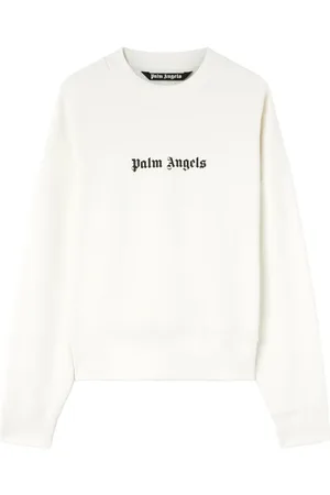 Palm Angels Logo-print cotton sweatshirt