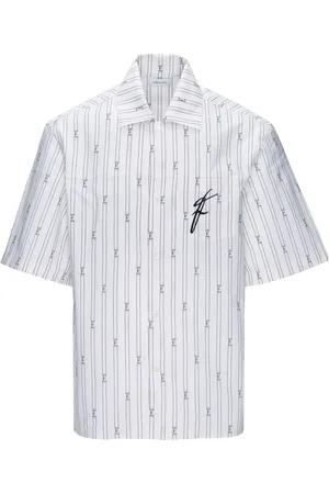 Salvatore Ferragamo Logo-print short-sleeve shirt