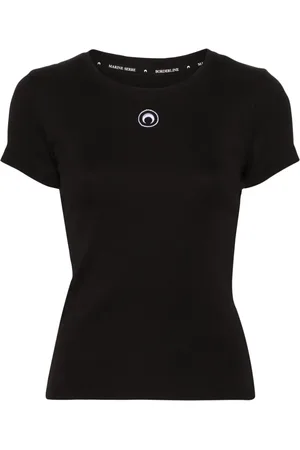 Marine Serre Crescent Moon organic-cotton T-shirt