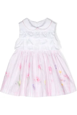 Lapin House Floral-print ruffled dress