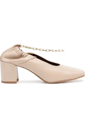 ALOHAS Agent Anklet leather pumps