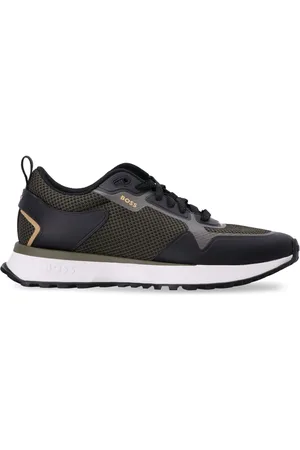 HUGO BOSS Logo-print panelled sneakers