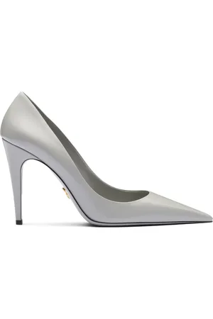 Prada Brushed leather pumps