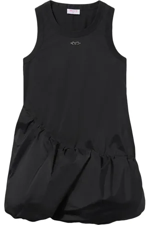 Puccini Logo-plaque taffeta minidress