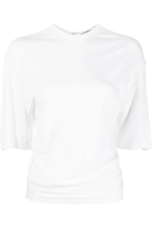 CHRISTOPHER ESBER Gathered-detail T-shirt
