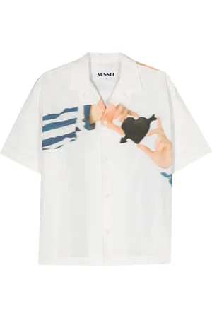 SUNNEI Cuore Di Pietra bowling shirt