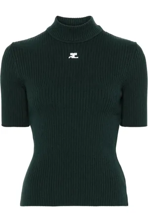 Courrèges Reedition rib-knit sweater