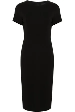 HUGO BOSS Stretch-design midi dress