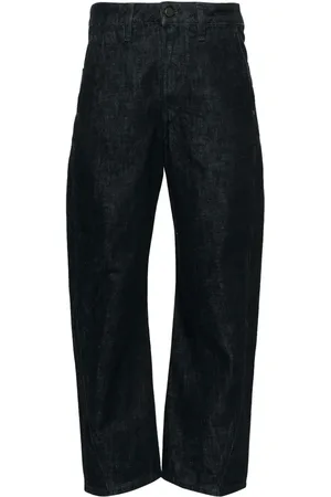 LEMAIRE Twisted high-rise cropped jeans