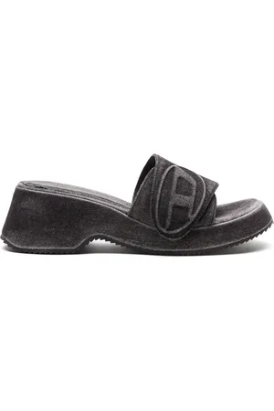 Diesel Sa-Oval D Pf W denim sandals