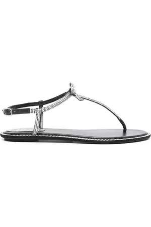RENE CAOVILLA Diana crystal-embellished sandals