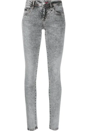 Philipp Plein High rise slim-fit jeans