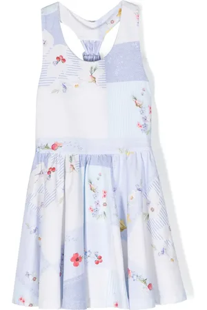 Lapin House Floral-print cotton dress
