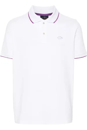 Paul & Shark Contrast-border polo shirt