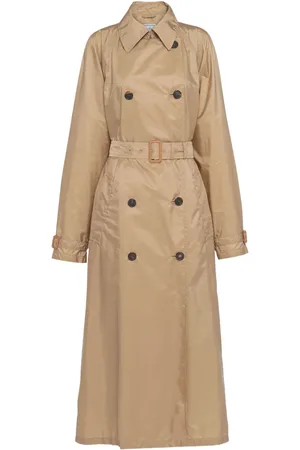 Prada Re-Nylon belted trench coat