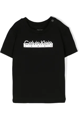 Calvin Klein Logo-print cotton-blend T-shirt