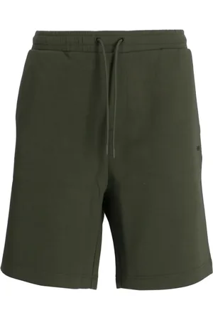HUGO BOSS Elasticated-waist jersey shorts