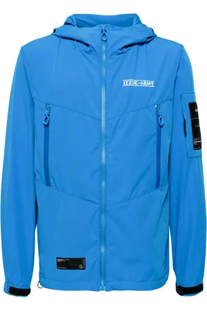 Izzue Logo-print hooded jacket