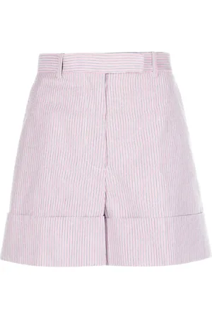 Thom Browne Striped high-waist shorts