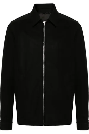 Rick Owens Brad zipped suede jacket