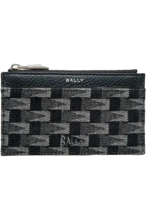 Bally Logo-print canvas wallet