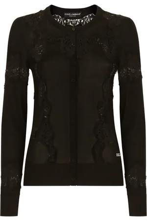 Dolce & Gabbana Lace-detail panelled cardigan