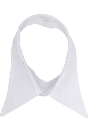 Maison Margiela Oversized-pointed cotton collar