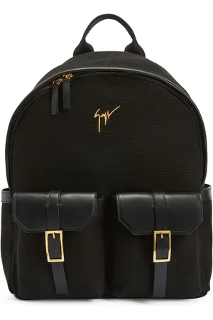 Giuseppe Zanotti Logo-plaque zipped backpack