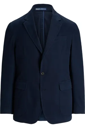 Ralph Lauren Garment-dyed single-breasted blazer
