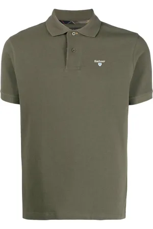 Barbour Logo-embroidered polo shirt
