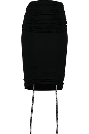 Vetements Ruched pencil skirt