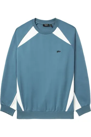FIVE CM Colour-block crew-neck sweatshirt