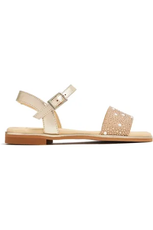 Andanines Stud-embellished leather sandals