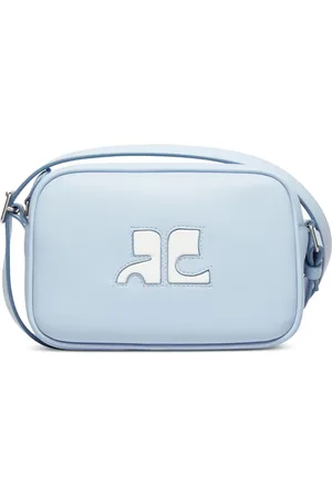 Courrèges Reedition leather camera bag