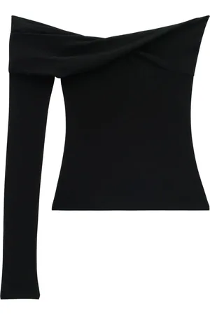 Courrèges Twisted jersey top