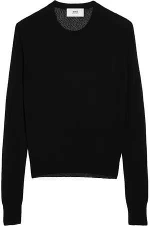 Ami Crew-neck boucl?? jumper