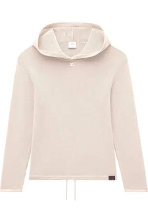 Courrèges Logo-patch mesh jumper