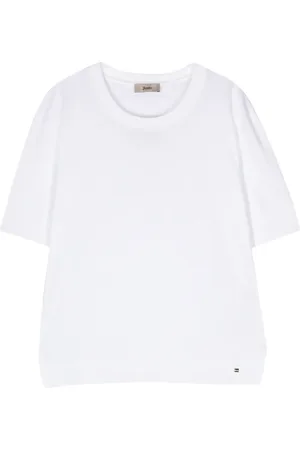 HERNO Fine-knit short-sleeved jumper