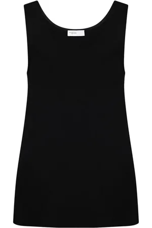 ROSETTA GETTY Scoop-neck vest top