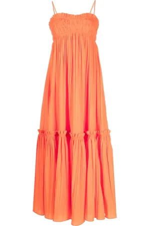 Acler Dartnell smocked maxi dress