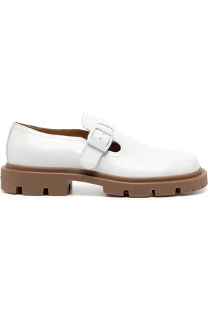 Maison Margiela Ivy leather monk loafers