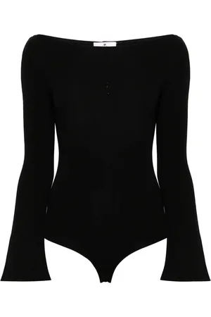 Courrèges Zip-detail jersey bodysuit