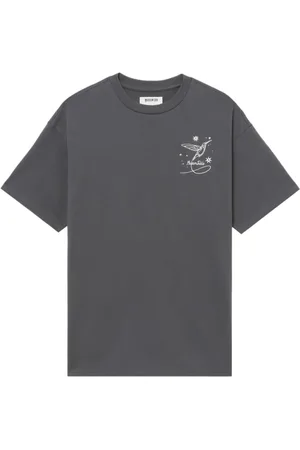 Musium Div. Logo-embroidered layered T-shirt