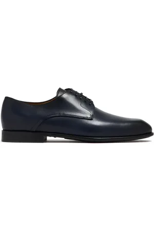 Salvatore Ferragamo Polished leather derby shoes