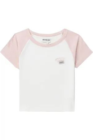 Musium Div. Logo-embroidered ribbed T-shirt